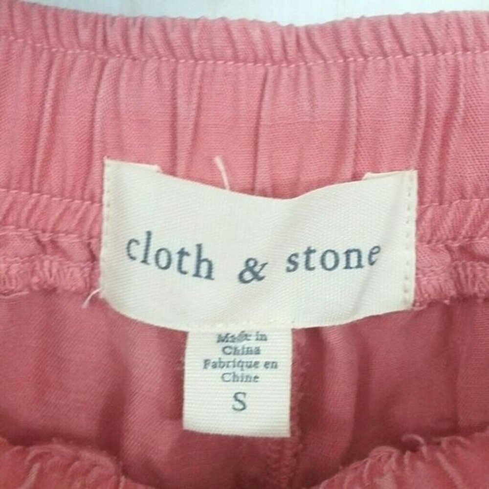 Anthropologie Cloth & Stone Chambray Joggers Size Small - Picture 7 of 8